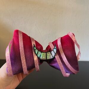 Cheshire cat Disney parks bow clip